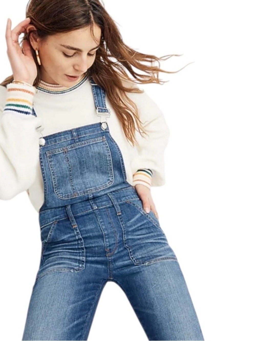 Madewell Blue Denim Women's Overalls